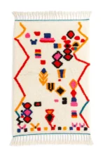 Colorful Berber rug 101 x 174 cm - No. 2458 - Image 2