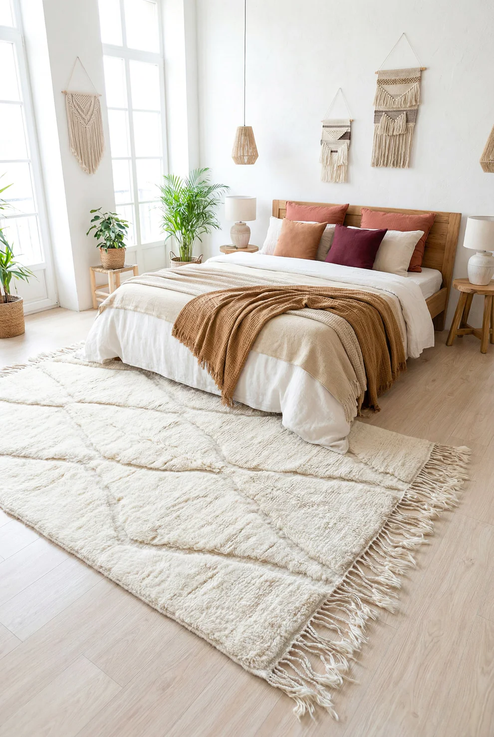 Tapis_berbere_salon_Tamazi-158 Beni Ouarain rug 146 x 300 cm - n°2309 - Image 1